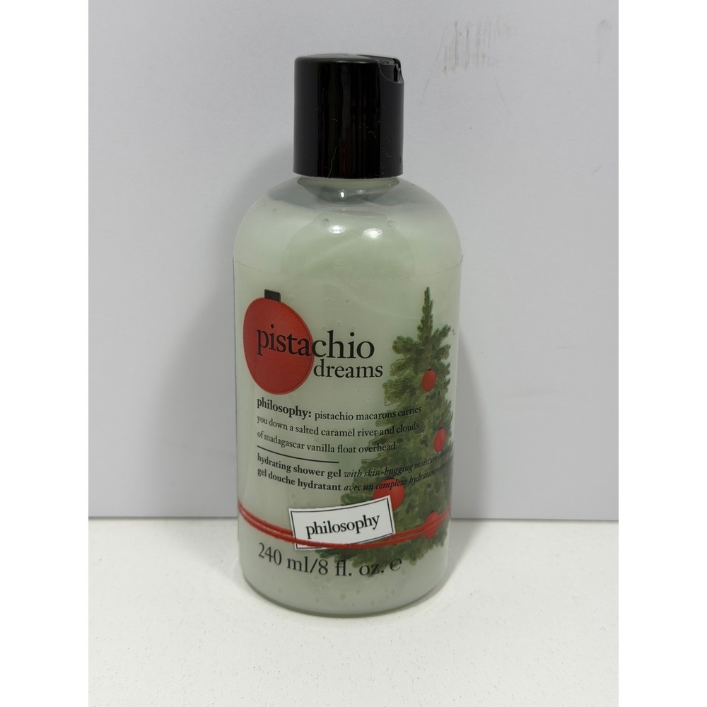 Philosophy Pistachio Dreams 3-in-1 Shower Gel Bubble Bath Shampoo 8oz New Sealed